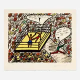 Muhammad Ali, Sting Like a Bee, 1979, screenprint in colors