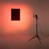 David Lieske, Un bizzarro sogno tedesco, 2008, digital print on Baryta paper, hedler object, c-digital lamp, and diachronic glass