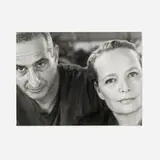 Aubrey Mayer, Christopher Wool and Charline Von Heyl, 2010, gelatin silver print