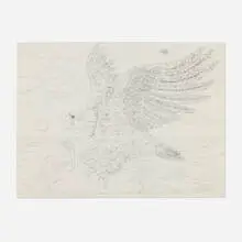 Adam Helms, Over God's Country, 2003, ink and graphite on paper