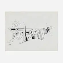 Futura 2000, Untitled, 2000, ink on paper