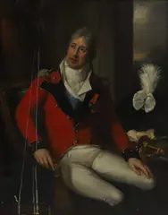 Sophie de Tott, Untitled, in uniform oil on canvas 127 x 103cm