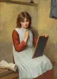 Charles Sillem Lidderdale, Untitled, oil on canvas 69 x 50cm