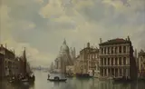 Ludwig Hermann, Untitled, oil on canvas 90 x 143cm
