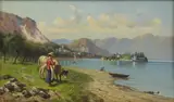 Giovanni Battista Ferrari, Untitled, oil on board 20 x 35cm