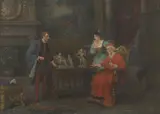 Luigi Moroni, Untitled, oil on canvas 57 x 76cm