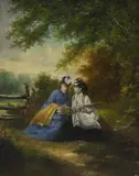 Untitled by John Joseph Barker of Bath, oil on canvas 51 x 41cm Provenance: The collection of the late Sir Donald Cory., sold Jun 2024