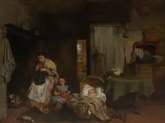 George Smith, Untitled, oil on panel 36 x 47cm