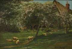 William Kay Blacklock, Untitled, oil on canvas board 18 x 26cm