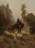 Frans De Beul, Untitled, oil on canvas 90 x 65cm