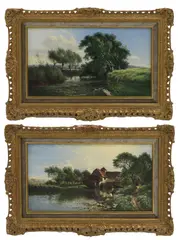 Edwin Henry Boddington, Untitled, oil on canvas 21 x 36.5cm (2)