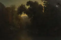 Alexandre René Veron, Untitled, oil on canvas 133 x 196cm