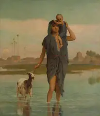 Frederick Goodall, Untitled, oil on canvas 101.5 x 90cm Provenance: Bonhams
