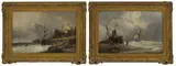 John Francis Salmon, Untitled, oil on canvas 34.5 x 51cm (2) Provenance: With The City Gallery