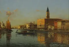 Antoine Bouvard, Untitled, oil on canvas 37 x 54cm Provenance: With Gladwell & Patterson