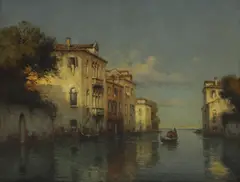 Antoine Bouvard, Untitled, oil on canvas 49 x 65cm