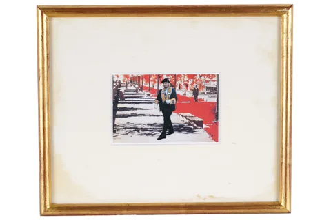 Richard Hamilton, The Orangeman, paper collage