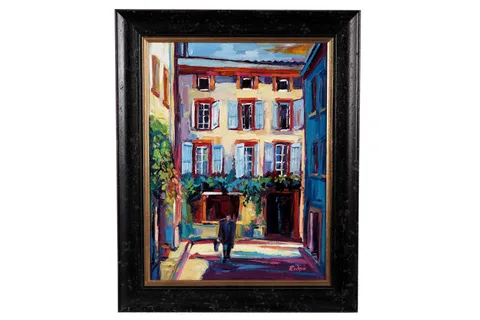 Afternoon Sun - oil by Lynn Rodgie, oil on canvas, sold May 2026