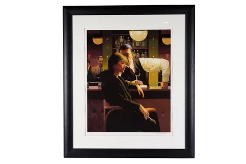 Jack Vettriano, Cocktails and Broken Hearts, screenprint