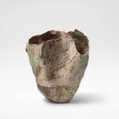 Large flared sack form by Ewen Henderson, circa 1980, offered Mar 2026