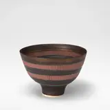 Lucie Rie, Footed bowl, circa 1978, Porcelain