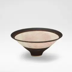 Emmanuel Cooper, Footed bowl, circa 1990, Porcelain