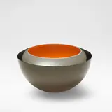 Rachael Woodman, Bevelled bowl, circa 1989, Double-cased blown-glass, blown by Neil Wilkin