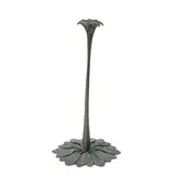 SAXIFRAGE CANDLESTICK by Tiffany Studios, 1905, patinated bronze, sold Feb 2026