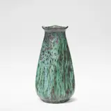 Pierre-Adrien Dalpayrat, Vase, circa 1905, Flambé glazed stoneware, of square tapering form