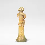 Eduard Stellmacher, for Amphora, circa 1900, Glazed earthenware, modelled in high relief with an octopus and a crab