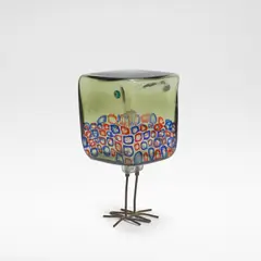 Alessandro Pianon, 'Pulcino', bird sculpture, model no. S191, circa 1963, Hand blown and formed glass