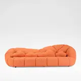 John Home, for Howard Keith Furniture, Textured orange upholstery