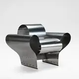 Ron Arad, 'Well Tempered Chair', designed 1986, Stainless steel and wingnuts, of four piece construction