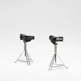 Ron Arad, Pair of 'Puch' stools, designed 1981, produced circa 1986-1987