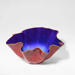 Dale Chihuly, Sapphire Macchia, 2015, Hand blown glass
