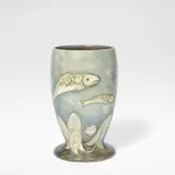 William Moorcroft, Vase, circa 1930, Salt-glazed stoneware