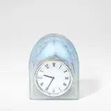 'Deux Colombes' clock, model no. 727, designed 1926 by René Lalique, Opalescent glass, frosted and polished, sold Mar 2026
