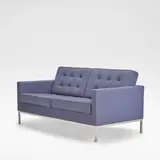 Florence Knoll, for Knoll International, Chromed steel and wool upholstery
