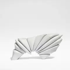 Jesper Neergaard, 'Soltyr', sculpture, Italian Bianco marble, carved in deep relief and polished