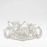 Paul Follot, Four-piece coffee set, circa 1904