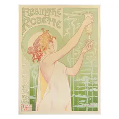 'Absinthe Robette' by Henri Privat-Livemont, 1896, sold Dec 2025