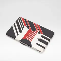 Cigarette case by Raymond Templier, circa 1928, Silver, polychrome lacquer, offered Dec 2025