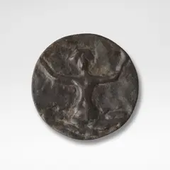 Alberto Giacometti, 'Femme aux Bras Levés' button, circa 1938, Bronze