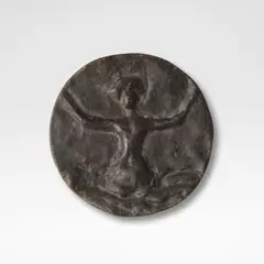 Alberto Giacometti, 'Femme aux Bras Levés' button, circa 1938, Bronze