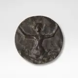 Alberto Giacometti, 'Femme aux Bras Levés' button, circa 1938, Bronze