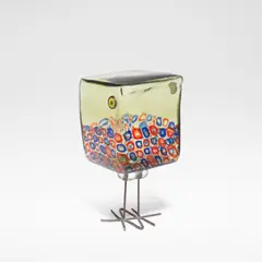 Alessandro Pianon, 'Pulcino', bird sculpture, model no. S191, circa 1963, Hand blown and formed glass