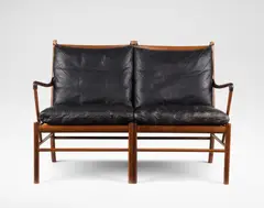 Ole Wanscher, 'Colonial sofa', designed 1949, Brazilian rosewood, cane, leather