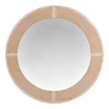 Karl Springer, 'Saturn' Mirror, bronze-tinted beveled mirror glass, beveled mirror glass, particle board, unmarked