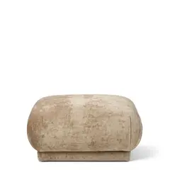Karl Springer-Style, Ottoman, upholstery