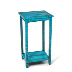 Side Table by Lobel Originals, wood, plywood, cobra snakeskin, maker's metal label 'Lobel Originals NYC', sold Mar 2026